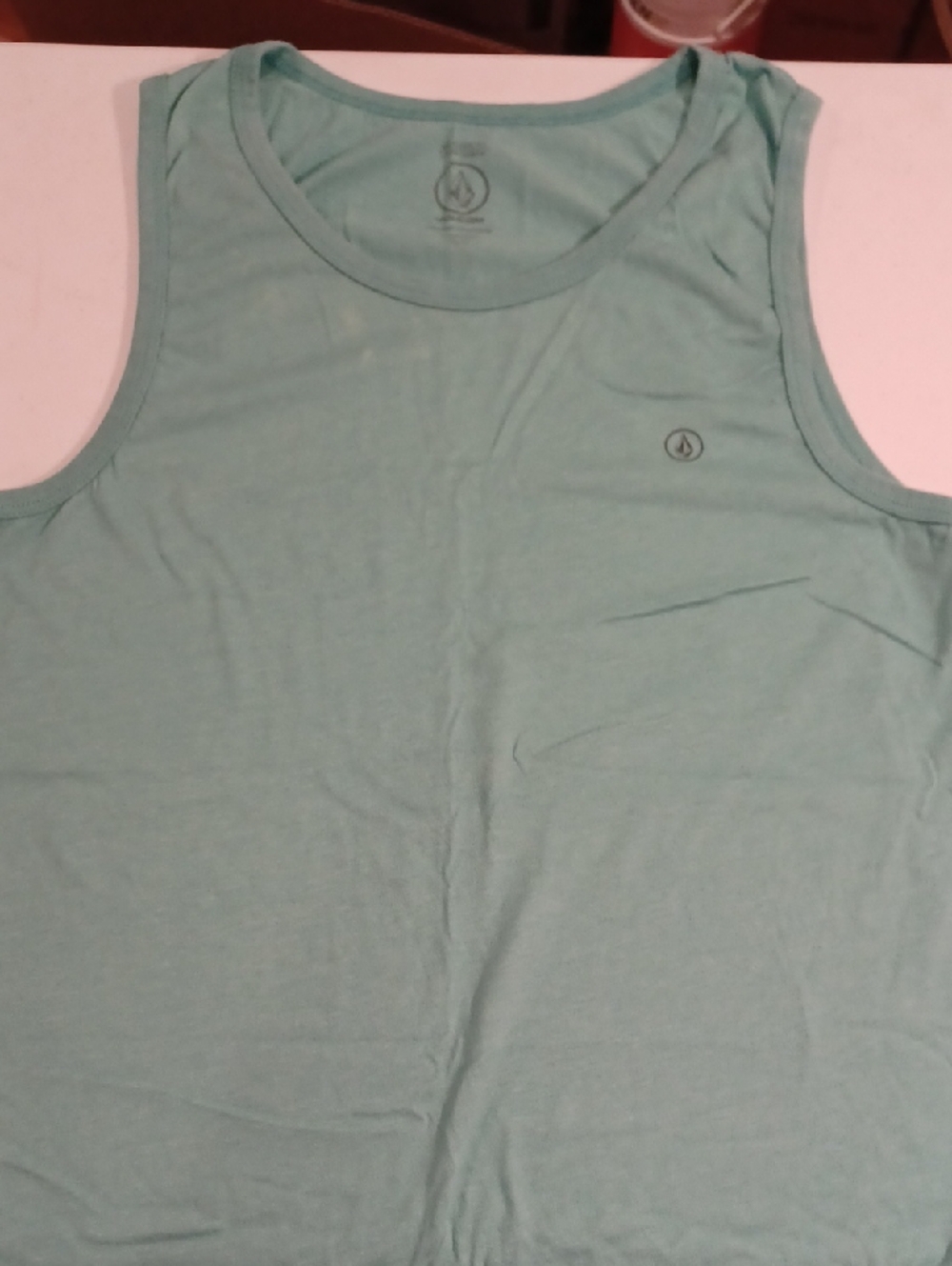 Volcom Men’s Mint Green Sleeveless Tank